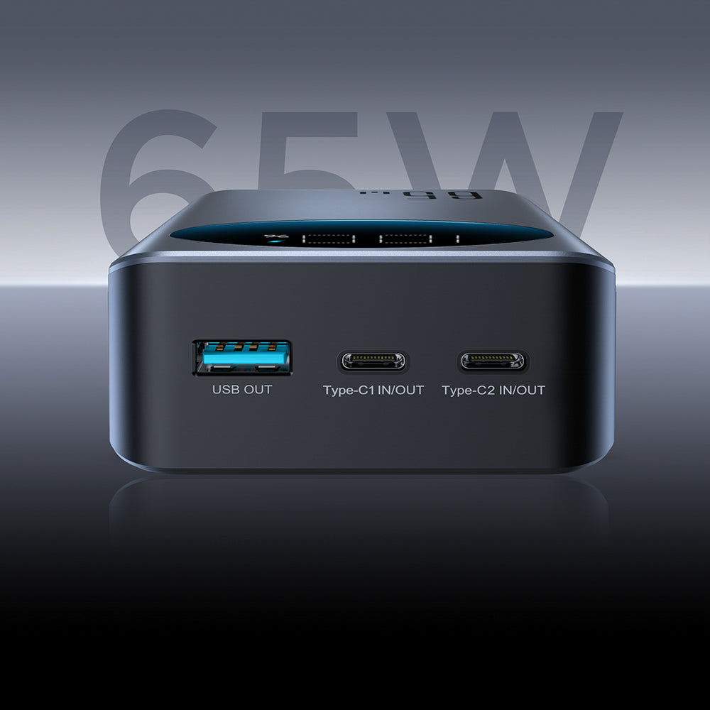 Joyroom JR-PBF05 Pro 30000mAh 65W Powerbank with Digital Display 2x USB-C 1x USB-A - Black_10