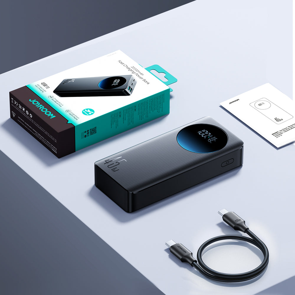 Joyroom JR-PBF02 Pro 20000 mAh 45W Powerbank with Digital Display 2x USB-A 2x USB-C - Black_14