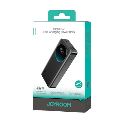Joyroom JR-PBF02 Pro 20000 mAh 45W Powerbank with Digital Display 2x USB-A 2x USB-C - Black_6