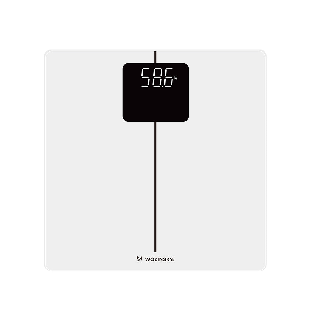 Wozinsky WIWL-180 Smart Bluetooth Bathroom Scale - White_1