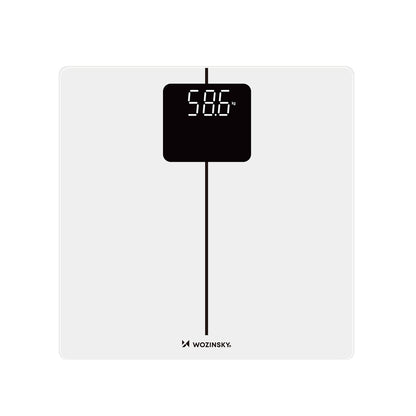 Wozinsky WIWL-180 Smart Bluetooth Bathroom Scale - White_1