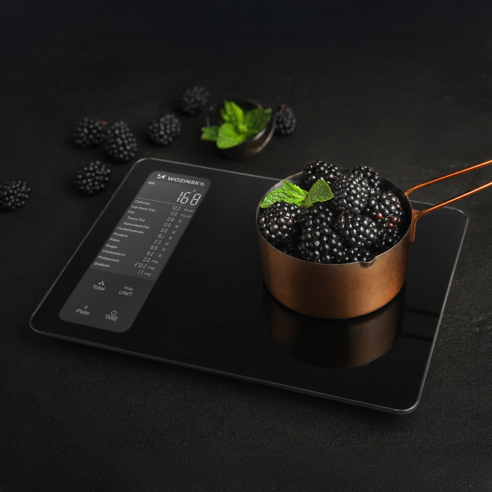 Wozinsky WIK-16 Smart Kitchen Scale with Digital Display, Bluetooth App - Black_4