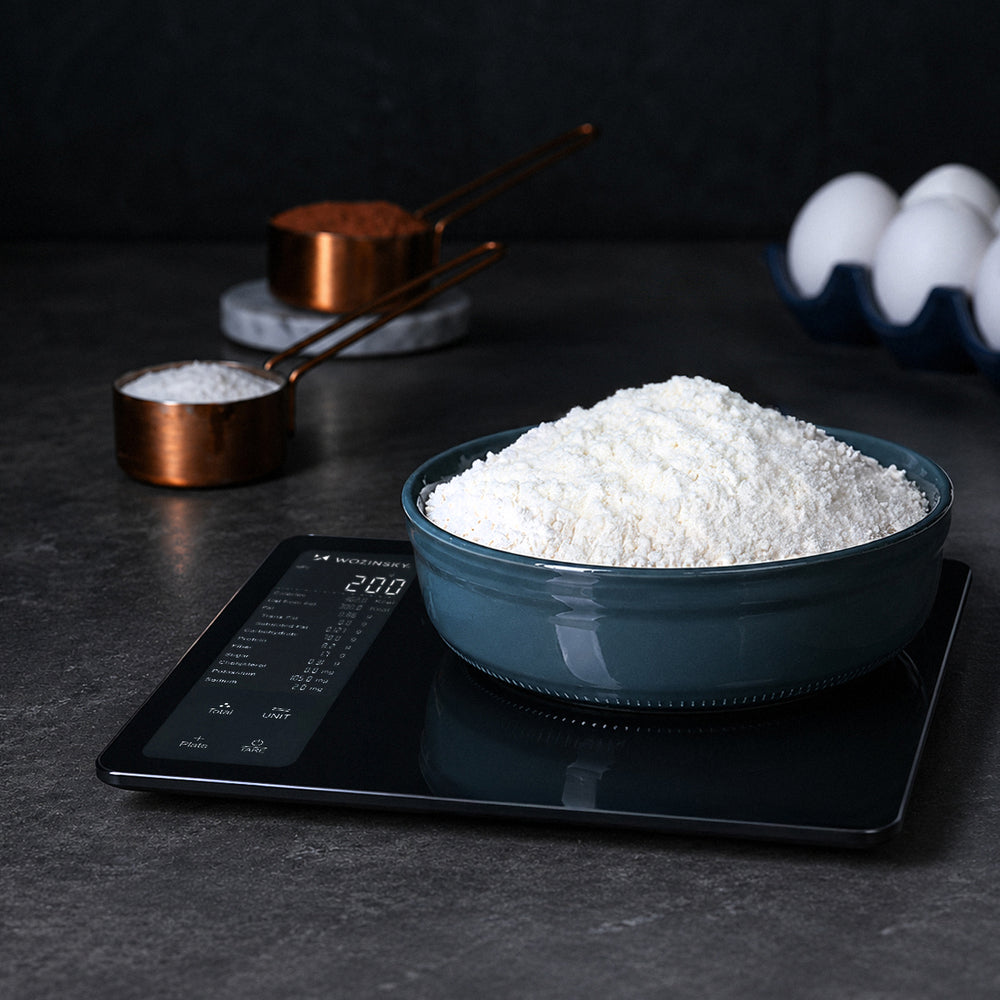 Wozinsky WIK-16 Smart Kitchen Scale with Digital Display, Bluetooth App - Black_5