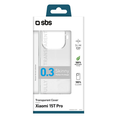 SBS Skinny Cover for Xiaomi 15T Pro - transparent_1