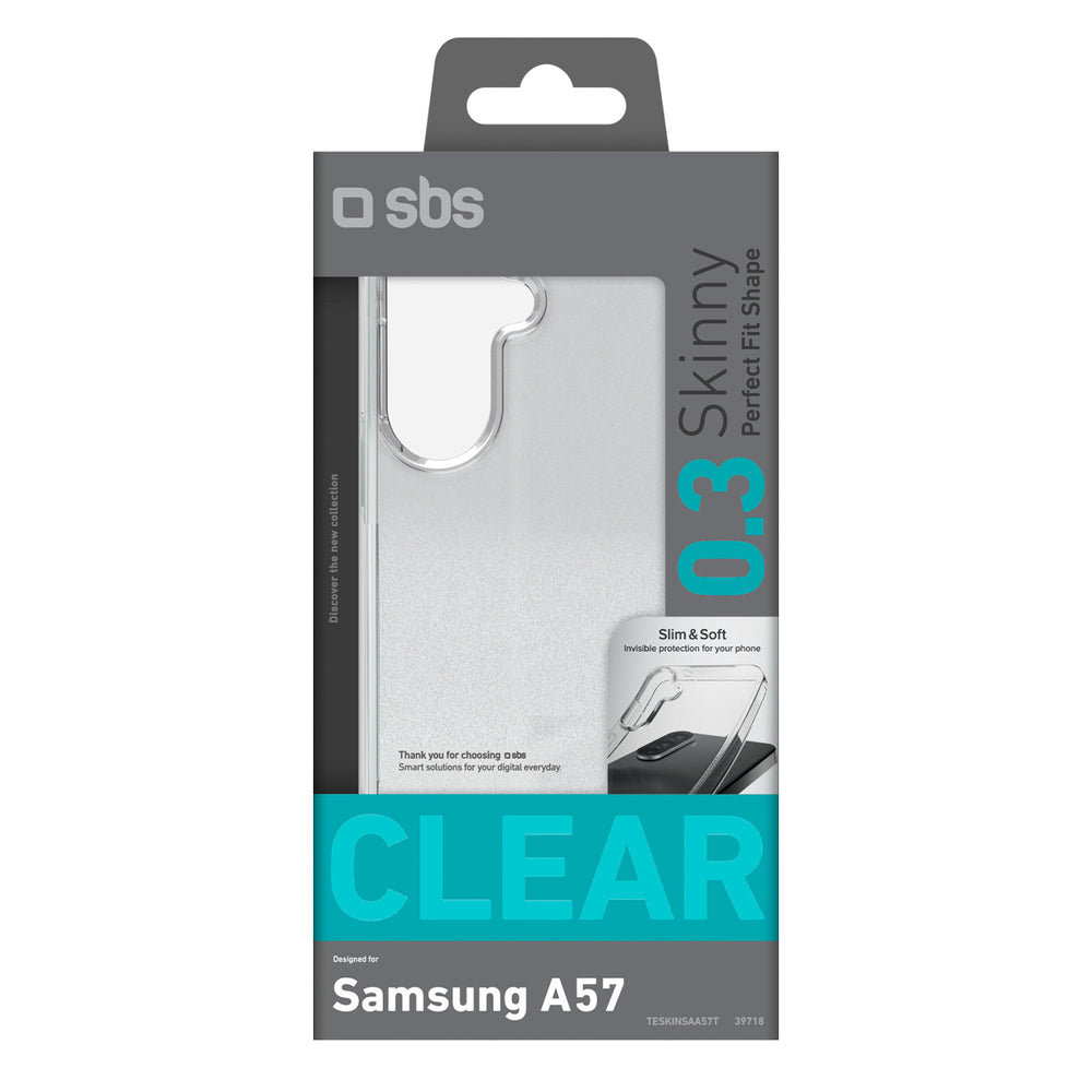 SBS Skinny Cover for Samsung Galaxy A57 - Transparent_7