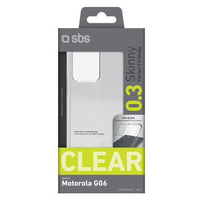 SBS Skinny Cover for Motorola Moto G06 - Transparent_1