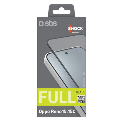 SBS Full Cover Tempered Glass for Oppo Reno 15_1