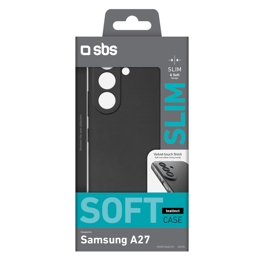 Capa SBS Instinct para Samsung Galaxy A27 / Preto / TEINSTSAA27K_1