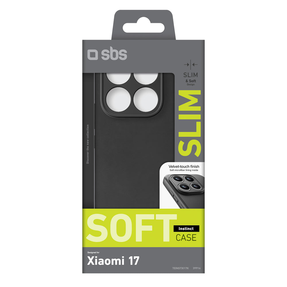 SBS Instinct Case for Xiaomi 17 - Black_1