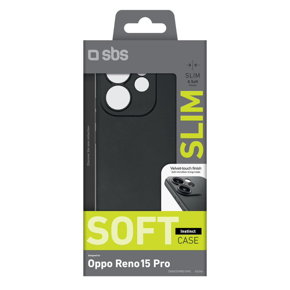SBS Instinct Case for Oppo Reno 15 Pro - Black_1