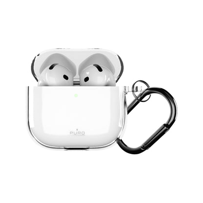 Puro 0.3 Nude Case for AirPods 4 - Transparent_0