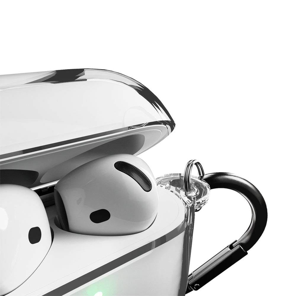 Puro 0.3 Nude Case for AirPods 4 - Transparent_2