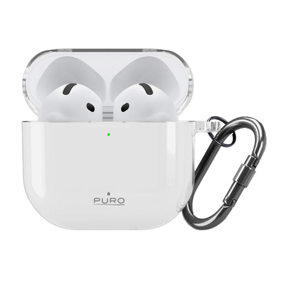 Puro 0.3 Nude Case for AirPods 4 - Transparent_5