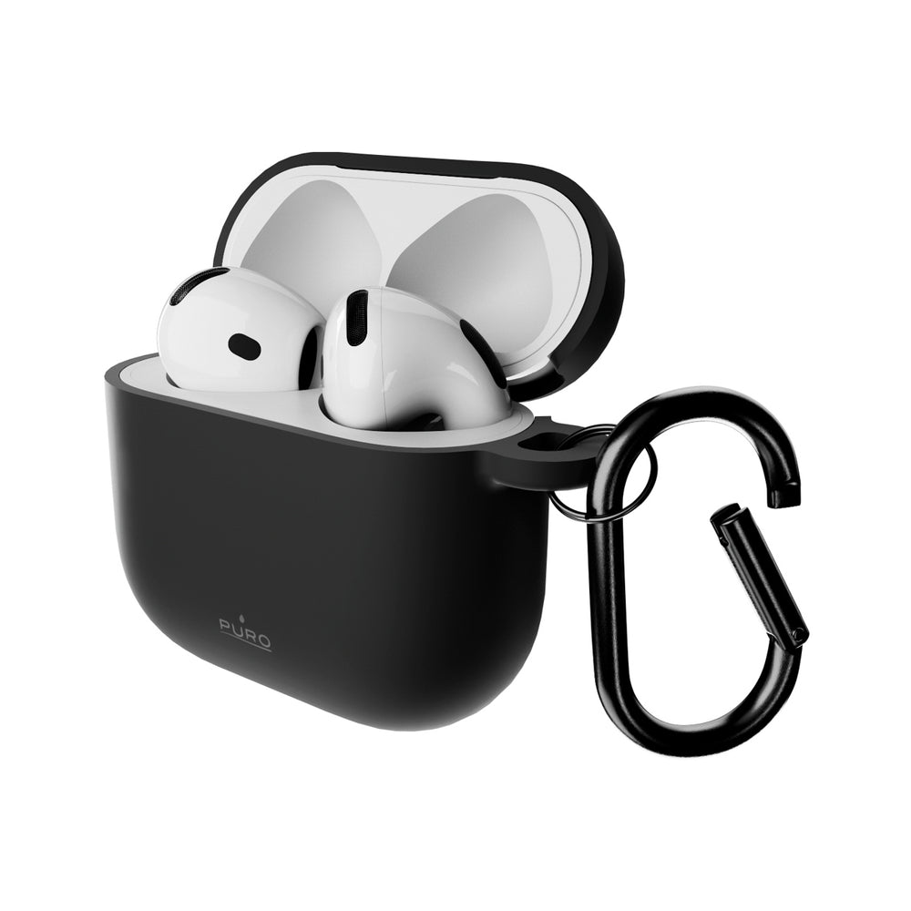 Puro Icon Case for AirPods 4 - Black_1