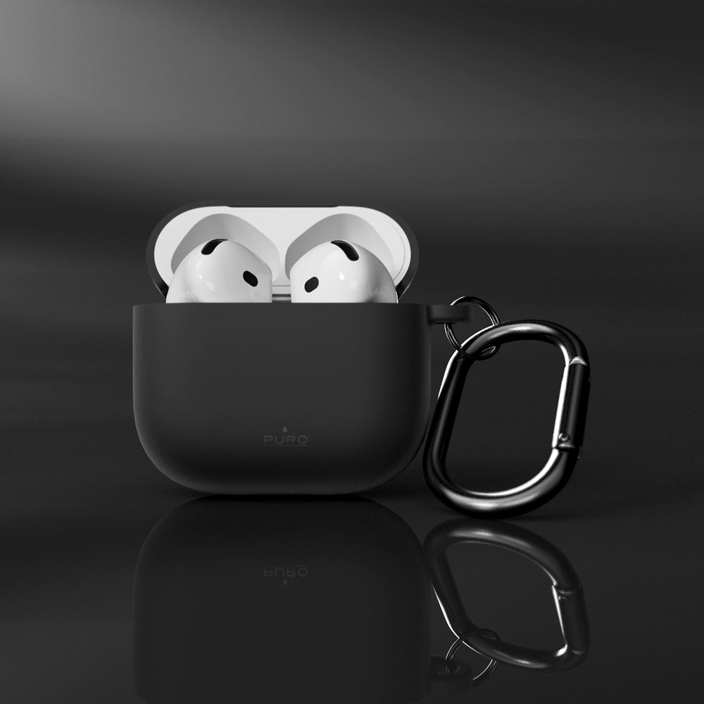 Puro Icon Case for AirPods 4 - Black_4