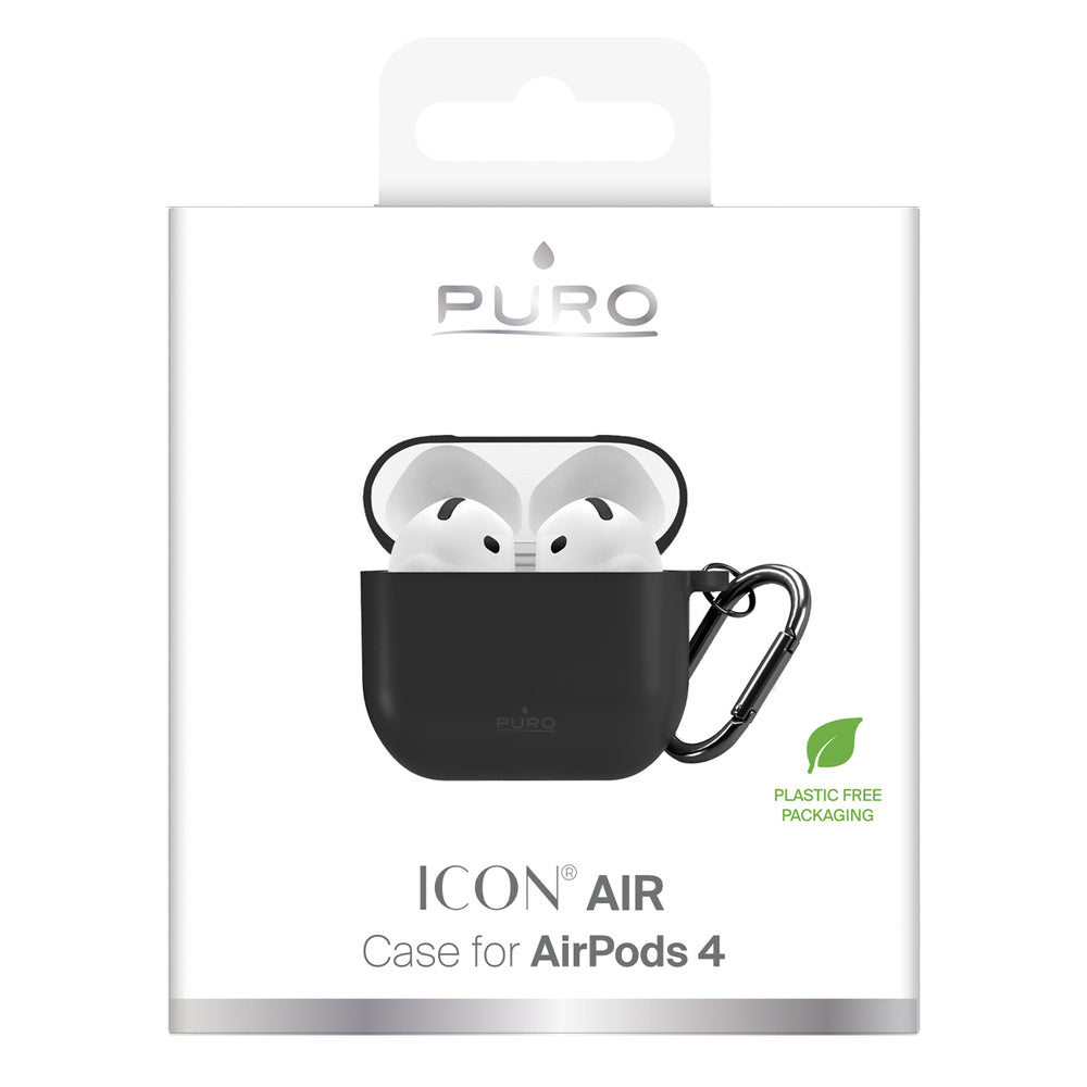 Puro Icon Case for AirPods 4 - Black_5