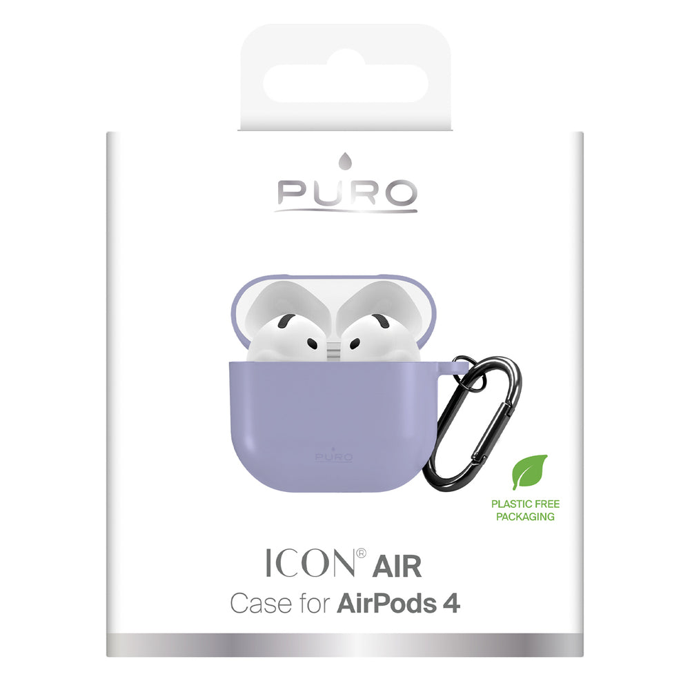 Puro Icon Case for AirPods 4 - Purple_5