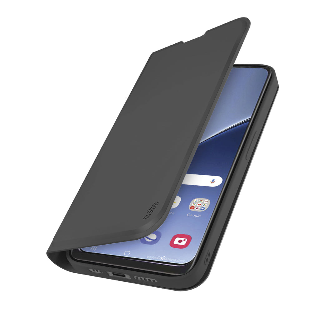 SBS Wallet Smooth Case for Xiaomi 15 Pro with Flip - Black_2