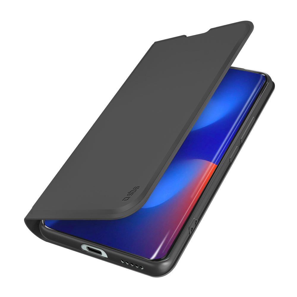 SBS Wallet Smooth Case for Xiaomi Redmi Note 15 with Flip - Black_0