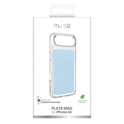 Puro Plate Mag Case for iPhone 17 Air Compatible with MagSafe - Light Blue_1