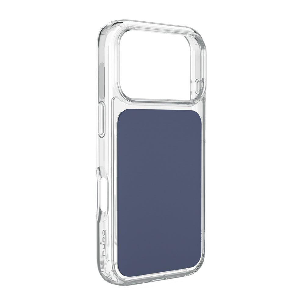 Puro Plate Mag Case for iPhone 17 Pro Compatible with MagSafe - Blue_0