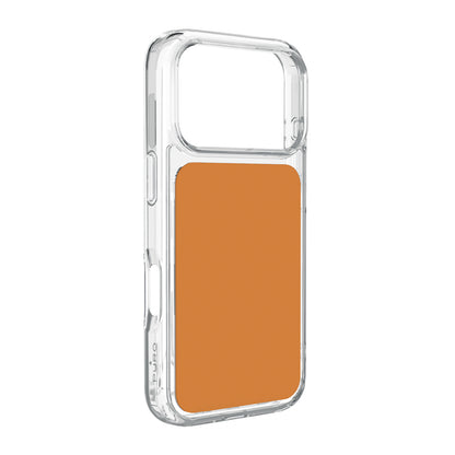 Puro Plate Mag Case for iPhone 17 Pro Compatible with MagSafe - Orange_0