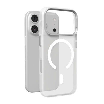 Puro Lightfeel iPhone 17 Pro Case Compatible with MagSafe - Transparent and White_0