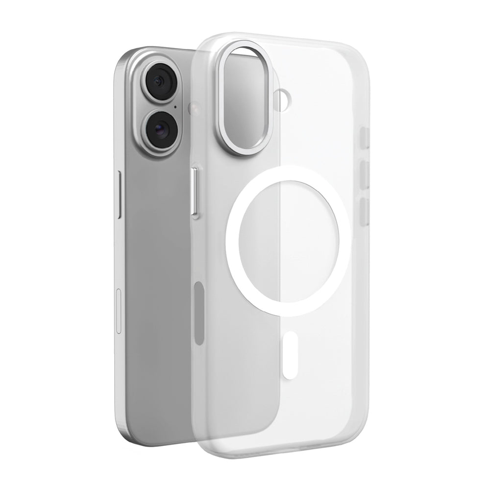 Puro Lightfeel iPhone 17 Case Compatible with MagSafe - Clear and White_0