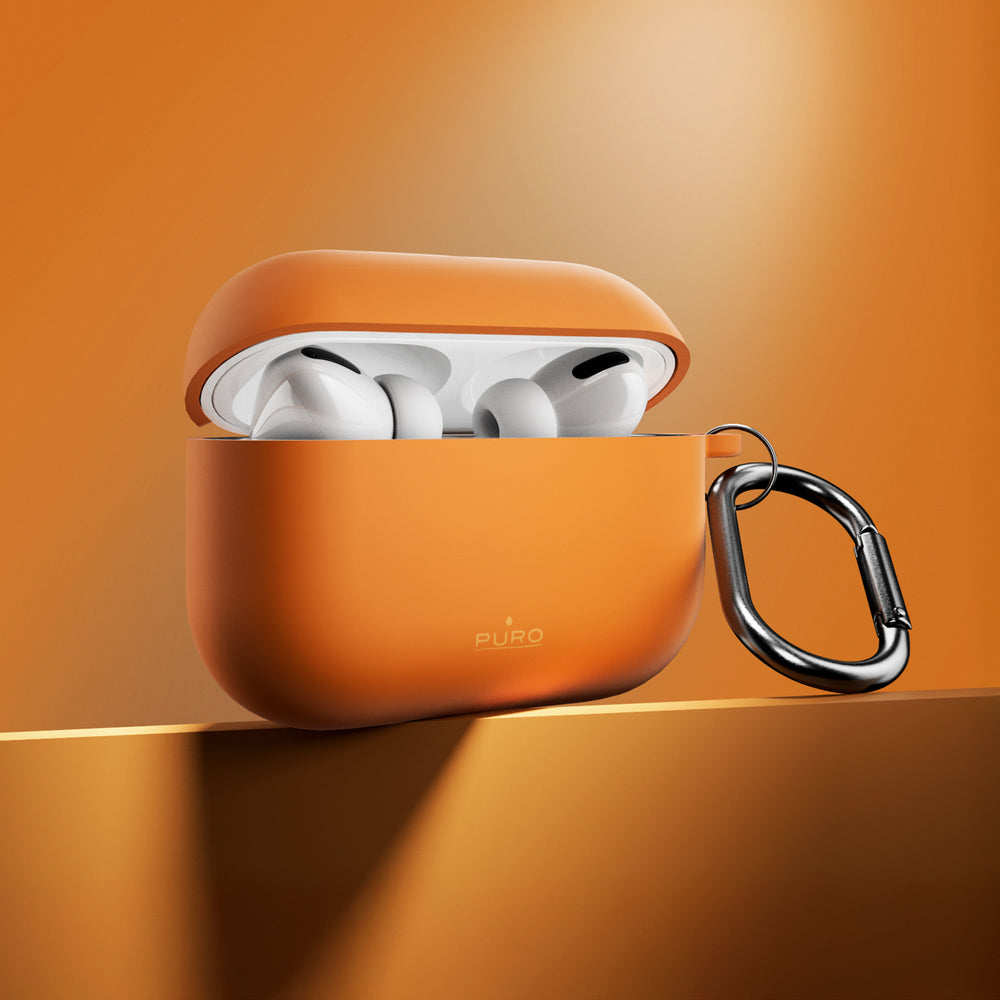 Puro Icon Case for AirPods Pro 3 - Orange_4