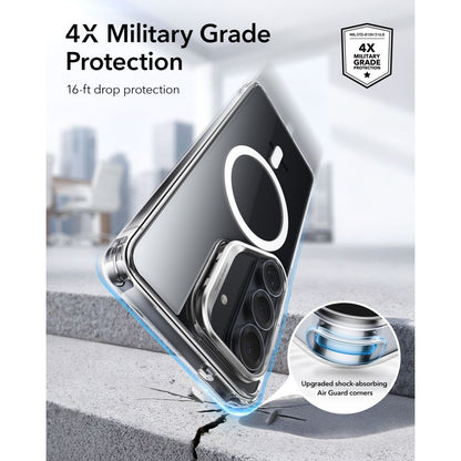 ESR Classic Hybrid Kickstand MagSafe Case for Samsung Galaxy S26 - Transparent_4