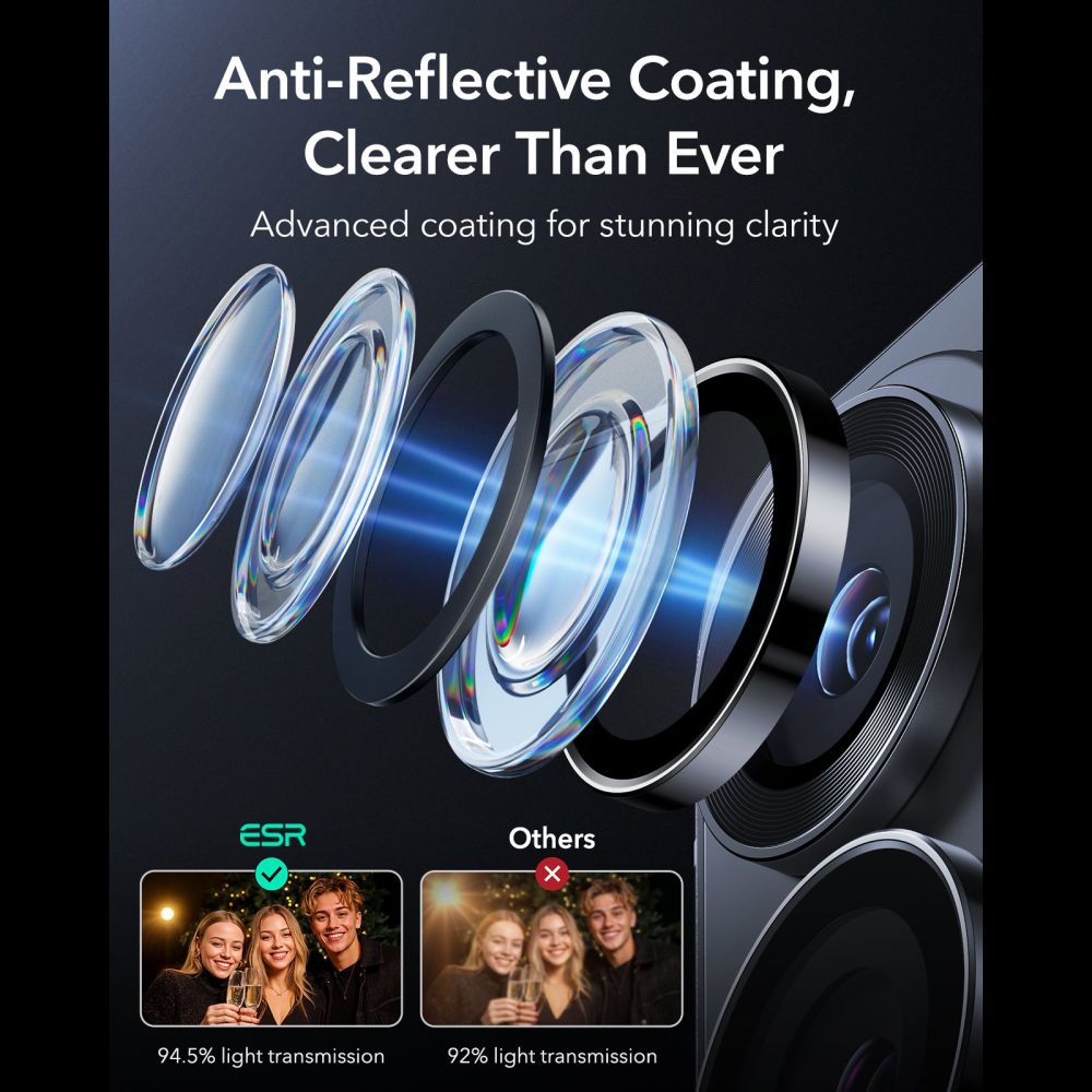 ESR Armorite Camera Protector for Samsung Galaxy S26 Ultra - Black_4