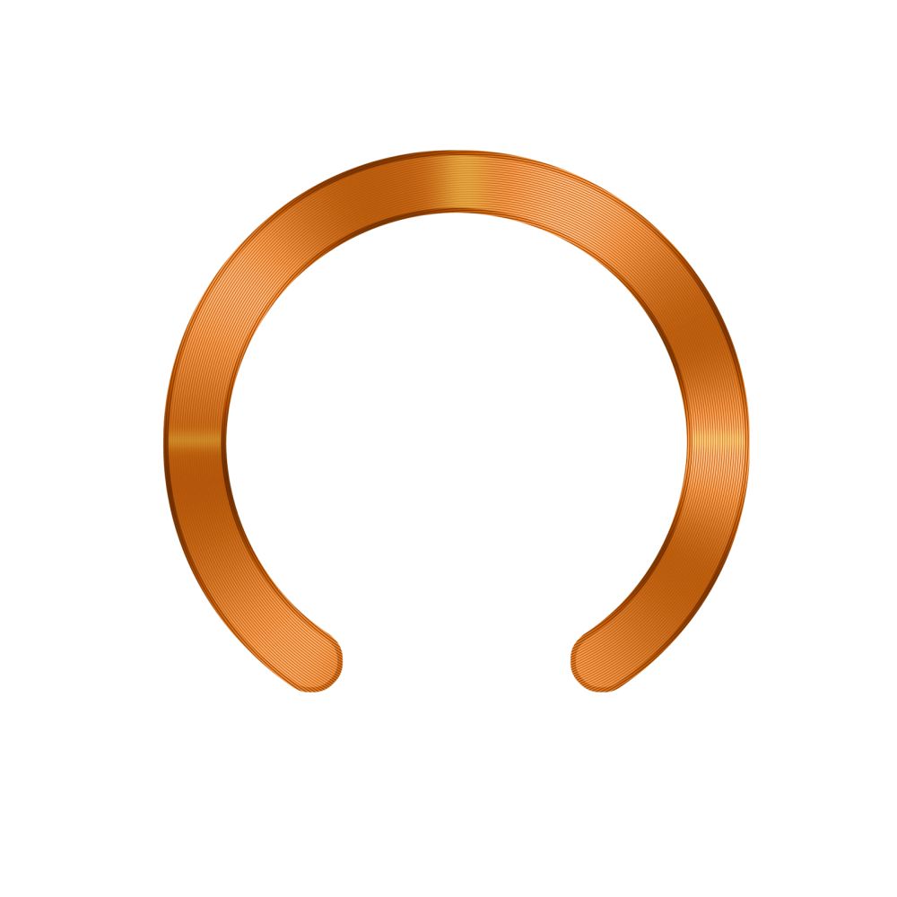 Tech-Protect MMP-210 MagSafe 2-Pack Magnetic Ring - Orange / Black_1