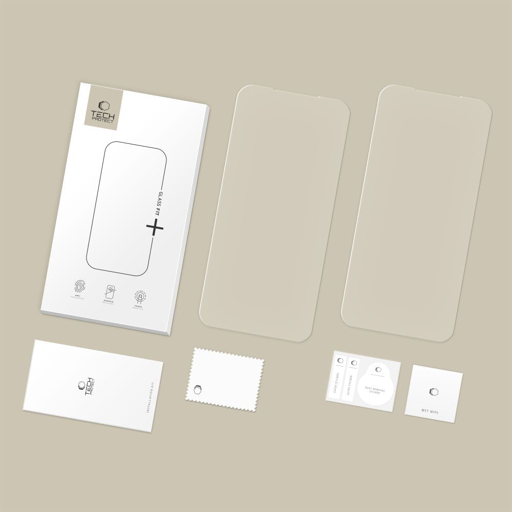 Tech-Protect Glass Fit+ 2-Pack Tempered Glass for Samsung Galaxy A37 / A57 5G_6