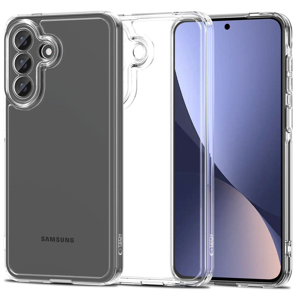 Tech-Protect FlexAir Hybrid Case for Samsung Galaxy A57 5G - Transparent_0