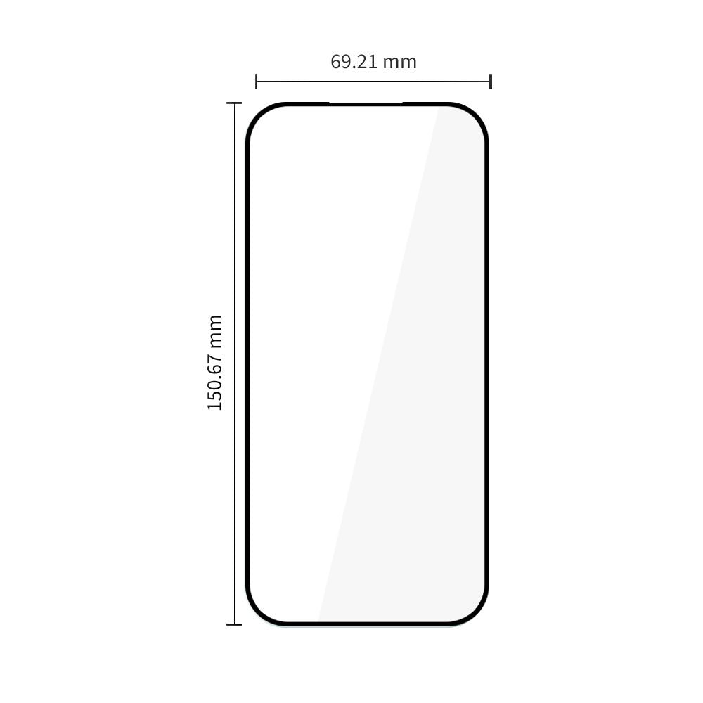 Tech-Protect Glass Fit+ 2-Pack Tempered Glass for Google Pixel 9A / 20A - Black_1