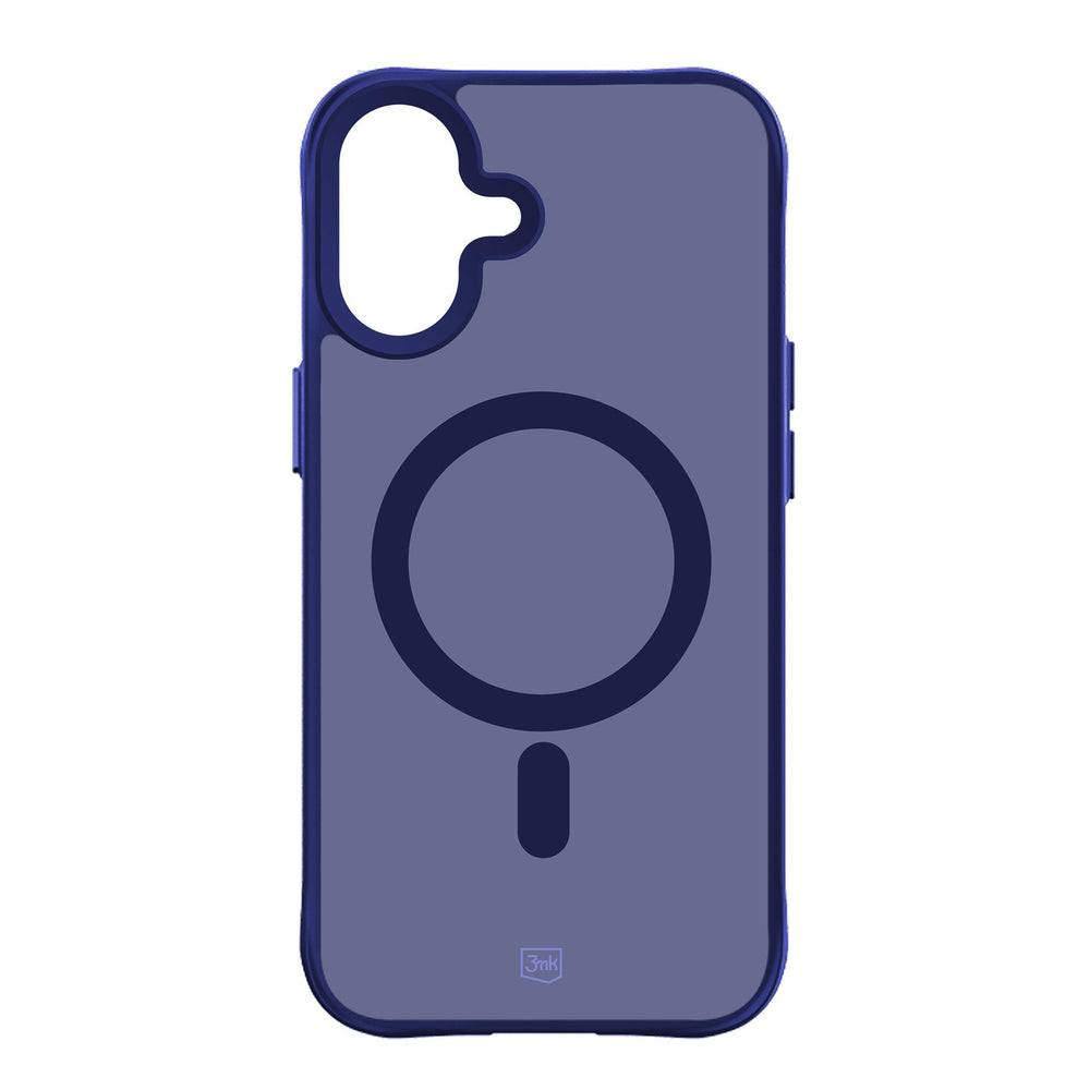 3mk Smoke MagCase for iPhone 16 - Blue-Translucent_3