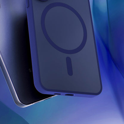 3mk Smoke MagCase for iPhone 16 - Blue-Translucent_4