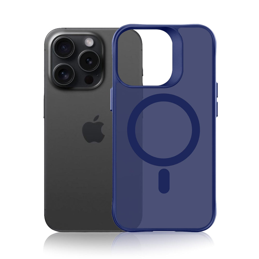 3mk Smoke MagCase for iPhone 16 Pro Max - Blue-Translucent_1