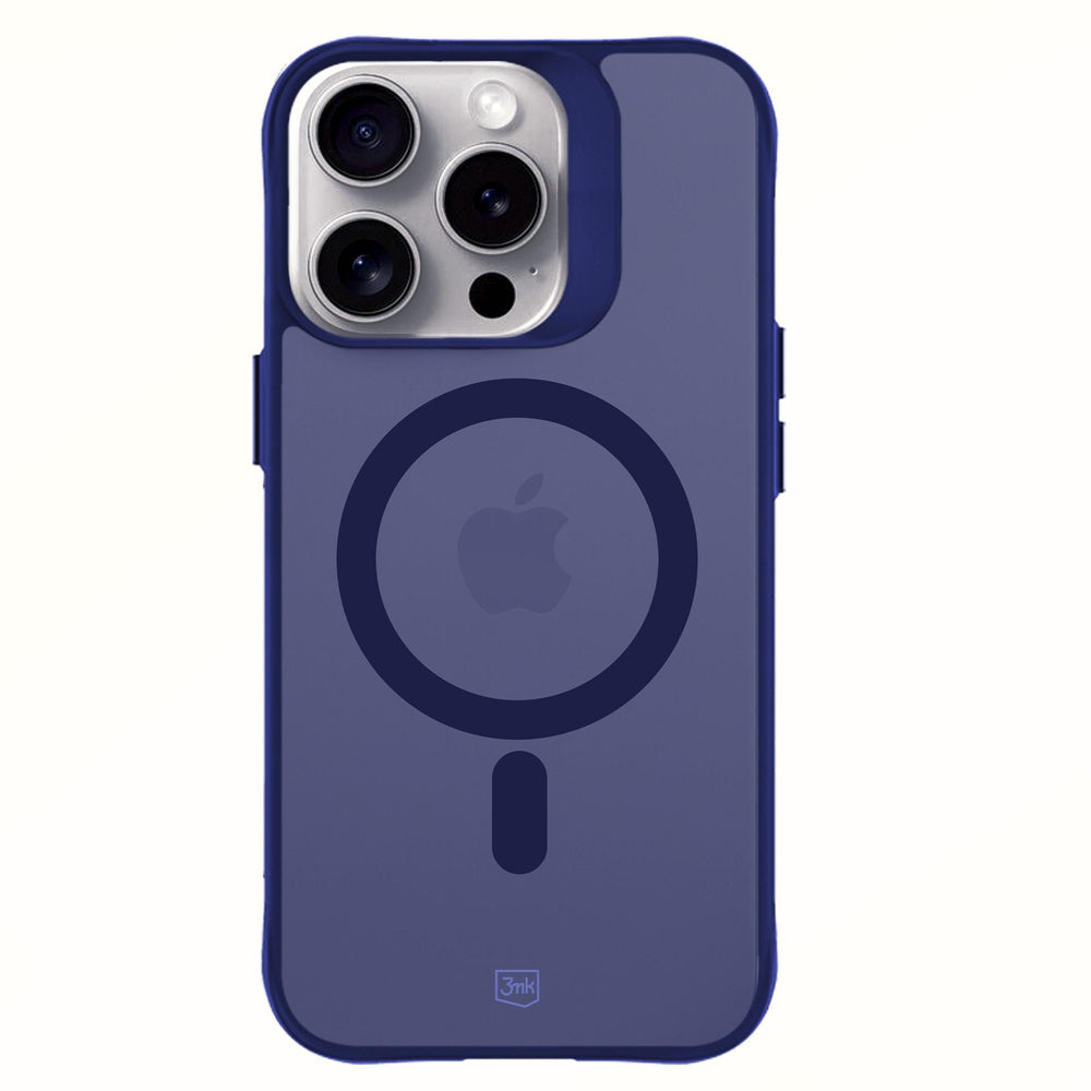 3mk Smoke MagCase for iPhone 16 Pro - Blue-Translucent_1