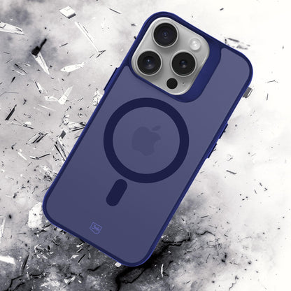 3mk Smoke MagCase for iPhone 16 Pro - Blue-Translucent_5