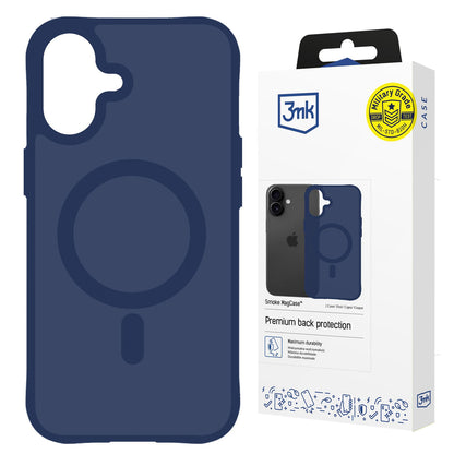3mk Smoke MagCase for iPhone 17 - Blue-Translucent_0
