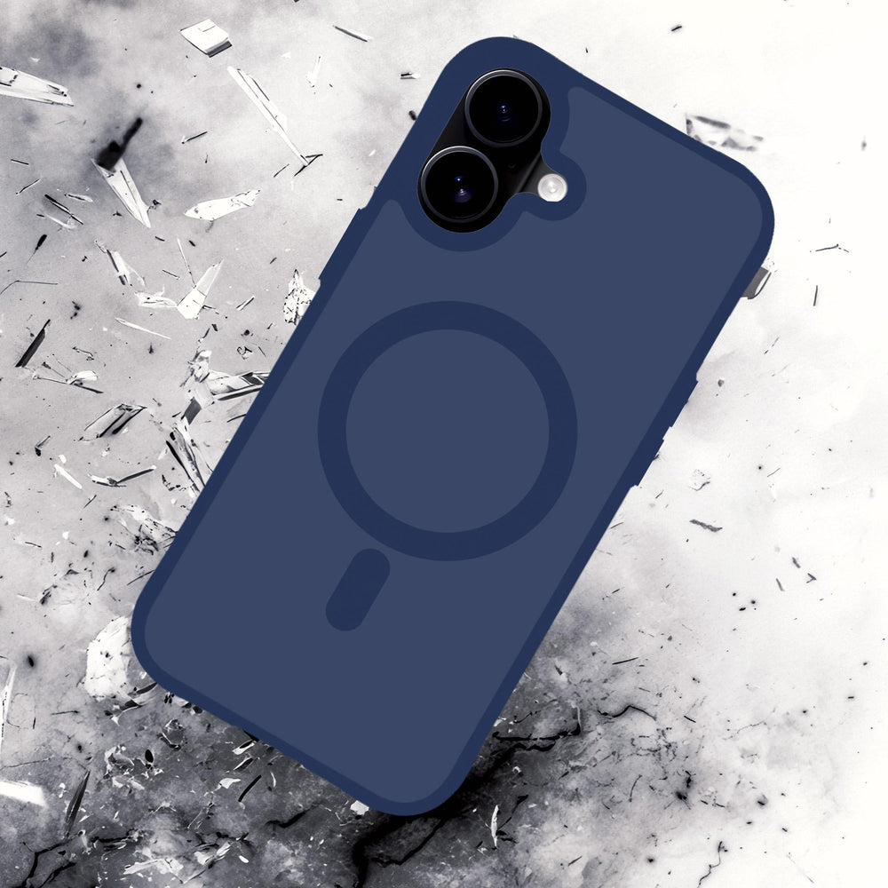 3mk Smoke MagCase for iPhone 17 - Blue-Translucent_5