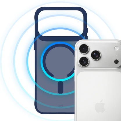 3mk Smoke MagCase for iPhone 17 Pro Max - Blue-Translucent_2