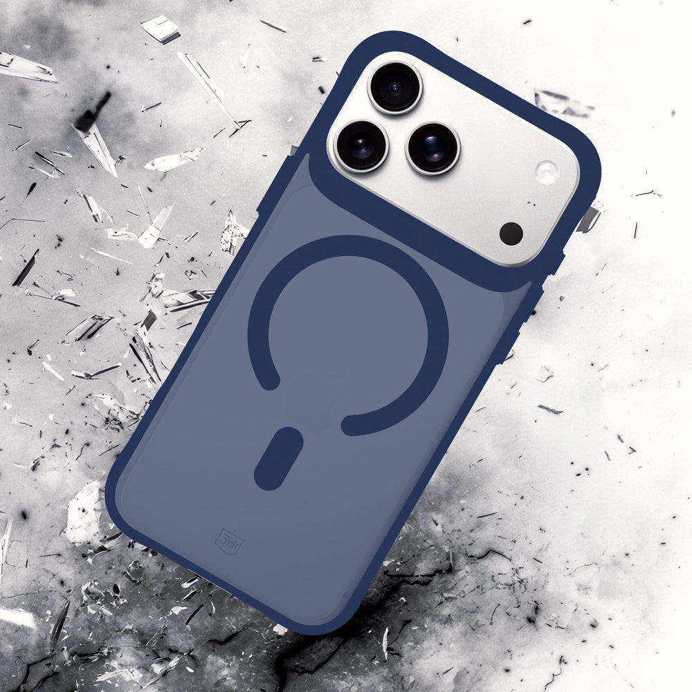 3mk Smoke MagCase for iPhone 17 Pro Max - Blue-Translucent_5