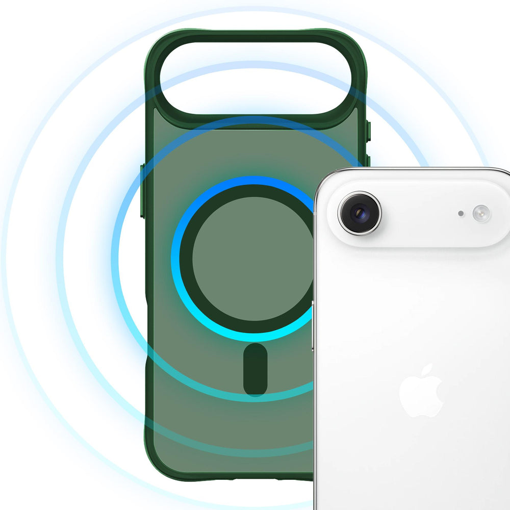 3mk Smoke MagCase for iPhone Air - Green_2