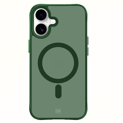 3mk Smoke MagCase for iPhone 16 - Green-Translucent_1