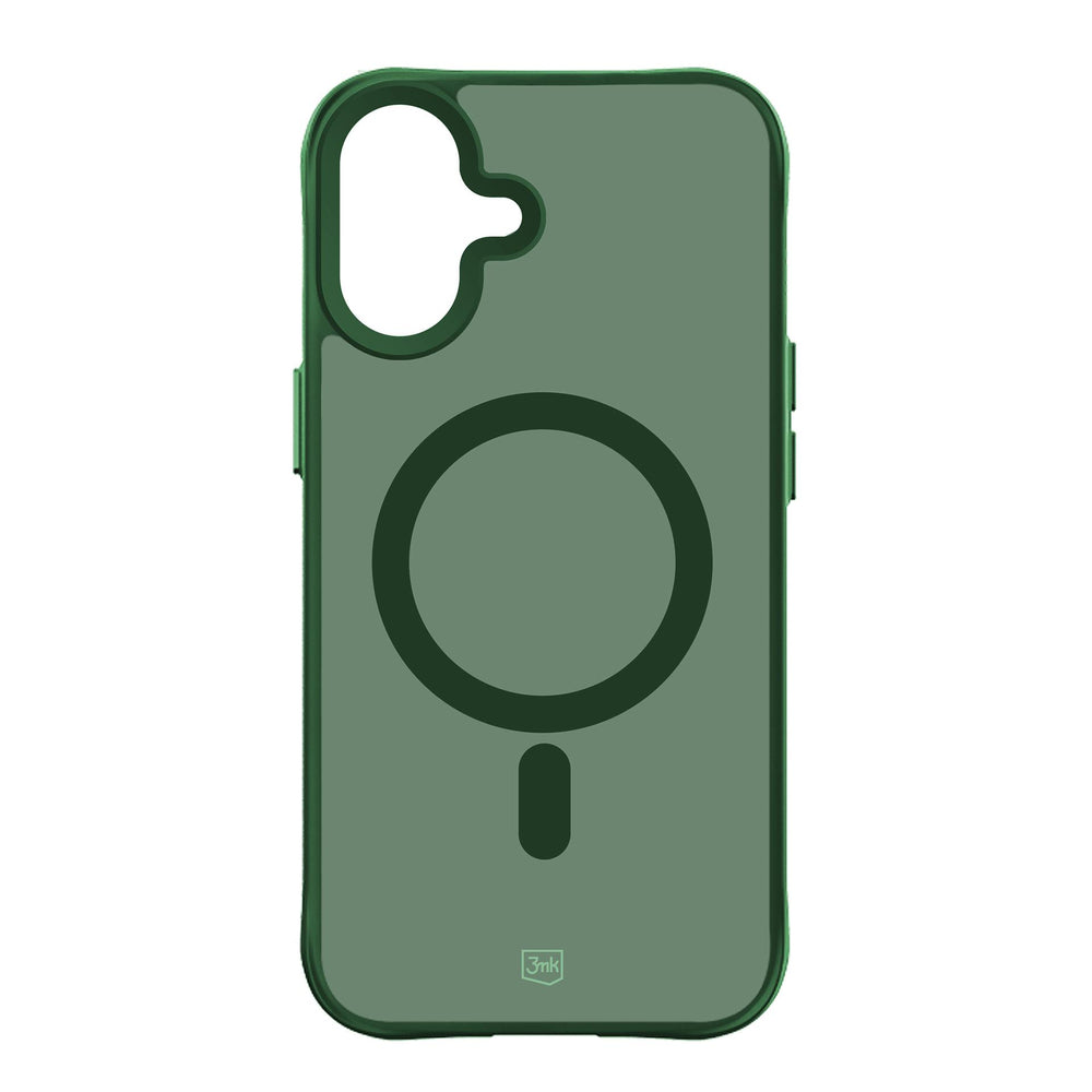 3mk Smoke MagCase for iPhone 16 - Green-Translucent_3