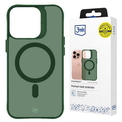 3mk Smoke MagCase for iPhone 16 Pro Max - Green-Translucent_0