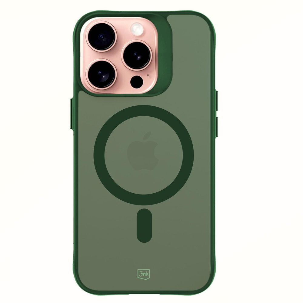 3mk Smoke MagCase for iPhone 16 Pro Max - Green-Translucent_1