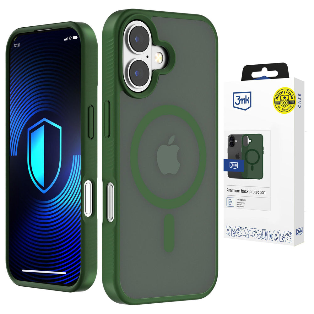 3mk Smoke MagCase for iPhone 16 Pro - Green-Translucent_0